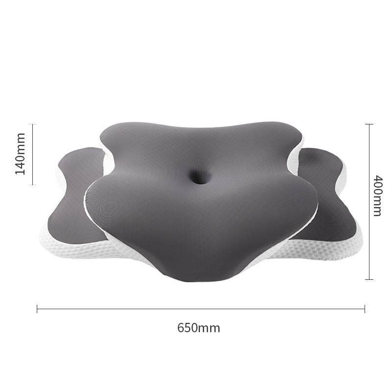 Cervical Neck Pillow for Neck and Shoulder Pain Relief, Memory Foam Pillow, Ergonomic Contour Side Sleeper Pillows, Soft Cooling Orthopedic Pillow for Side Back Stomach Sleepers with Pillowcase