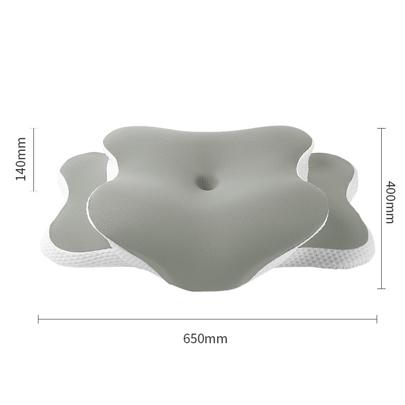 Cervical Neck Pillow for Neck and Shoulder Pain Relief, Memory Foam Pillow, Ergonomic Contour Side Sleeper Pillows, Soft Cooling Orthopedic Pillow for Side Back Stomach Sleepers with Pillowcase