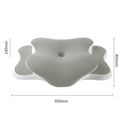 Cervical Neck Pillow for Neck and Shoulder Pain Relief, Memory Foam Pillow, Ergonomic Contour Side Sleeper Pillows, Soft Cooling Orthopedic Pillow for Side Back Stomach Sleepers with Pillowcase